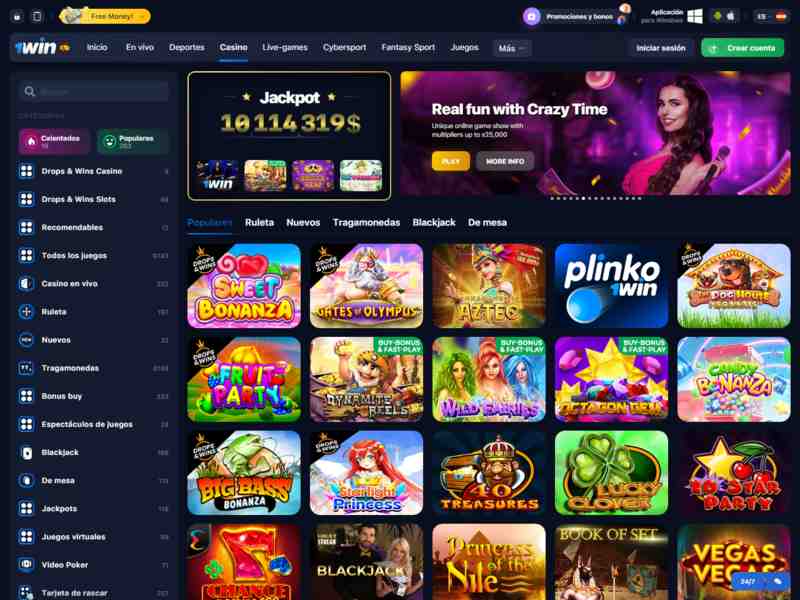 Registro Lucky Jet México en 1win Casino